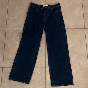 Abercrombie and Fitch High Rise Relaxed Jeans